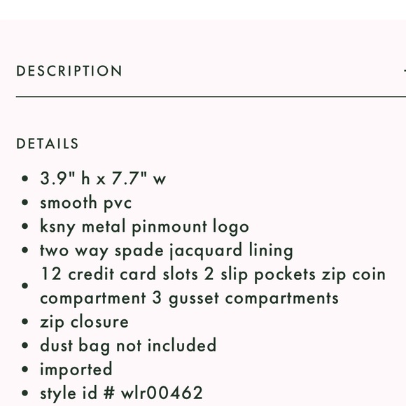 Kate Spade Graphic Off The Grid Large Continental Wallet. - Picture 11 of 11